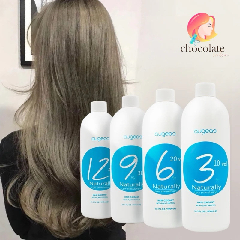 PEROXIDE OXIDANT ออเกส AUGEAS น้ำยาผสมการย้อม หรือฟอกสีผม มีหลายแบบให้เลือก