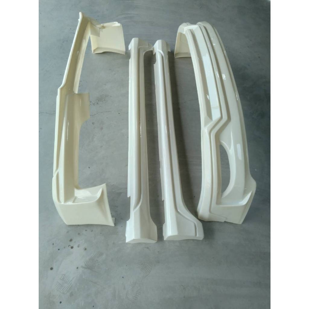 สเกิร์ต (ก่อนทำสี) Honda city 14-16 ทรง Mugen RR