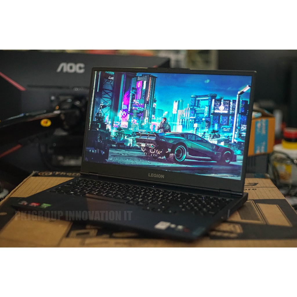 โน๊ตบุ๊คเล่นเกมมือสอง Lenovo legion 5 15ACH6H-82JU007LTA R5 5600H RAM 16 GB SSD 512 GB RTX3060