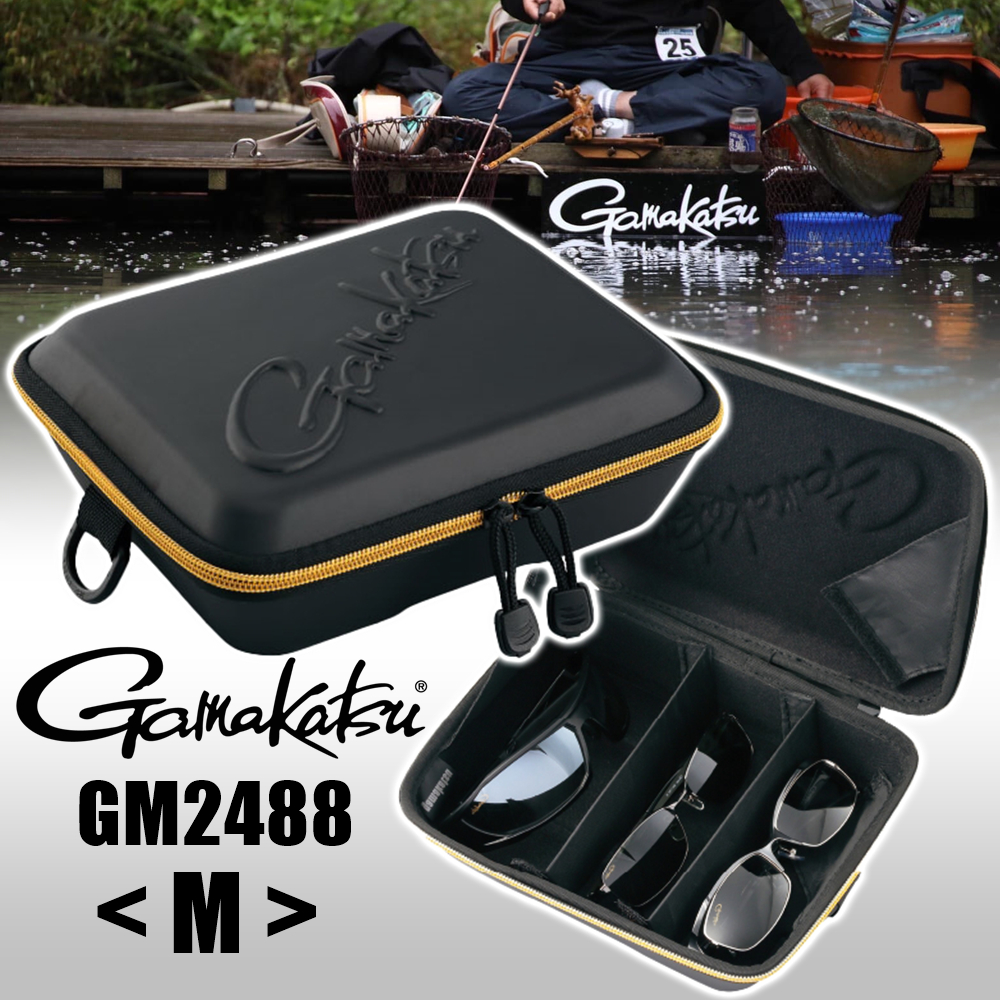 GAMAKATSU GM-2488 SUNGLASSES CASE M *** กล่องแว่น ของแต๊ 100% ***