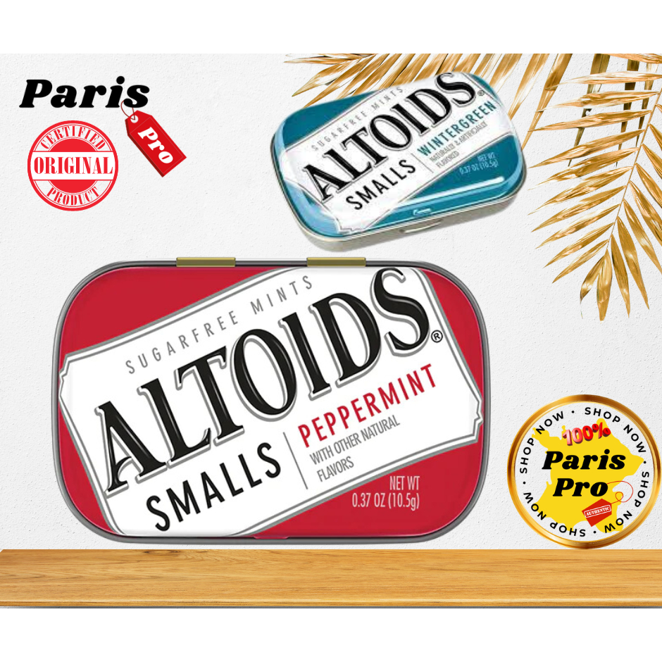 ลูกอม Altoids Small Classic mint เพื่อลมหายใจหอมสดชื่น นำเข้าจากอเมริกา From USA