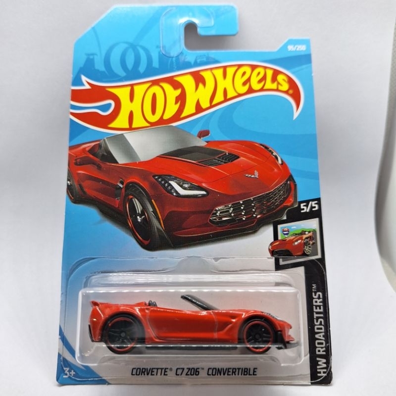 รถเหล็ก Hotwheels COVETTE C7 Z06 CONVERTIBLE (ib48)