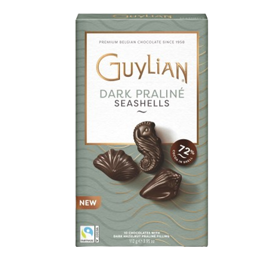 Guylian Dark Praline Seashells Chocolate 112g
