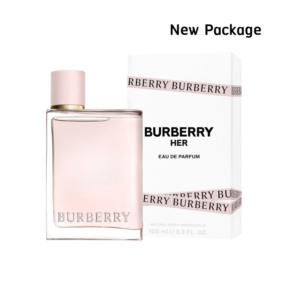 Burberry Her EDP by Burberry 100 ml กล่องซีล