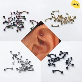 (พร้อมส่ง)จิวหู จิวเกือกม้า จิวห่วง helix จิวจมูก จิวปาก จิวคิ้ว งานสแตนเลสแท้