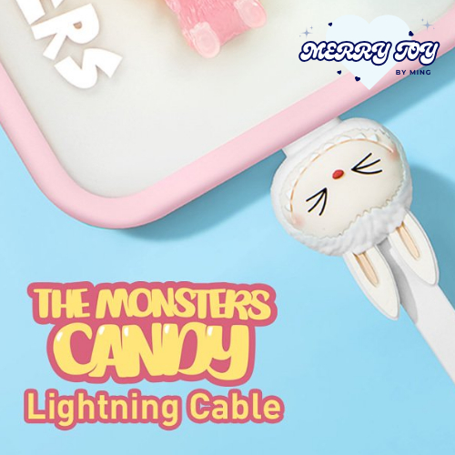 กล่องสุ่มสายชาร์จ  The Monsters Candy Series - Cable Blind Box For IPHONE พร้อมส่ง