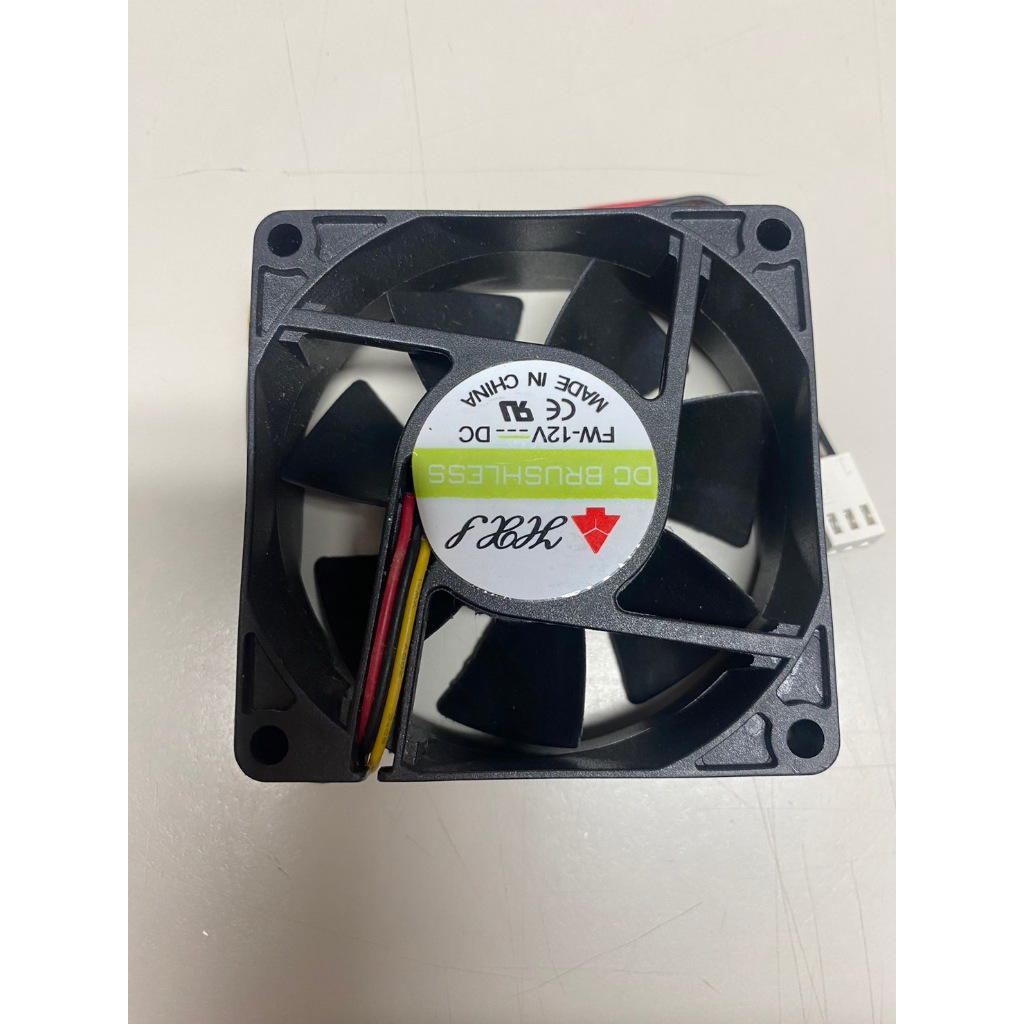 พัดลมคอมพิวเตอร์ Cooling Fan 6 cm. ขา 3Pin พัดลมระบายอากาศ 12V 6 cm. หนา 2.5 cm. สีดำ Black