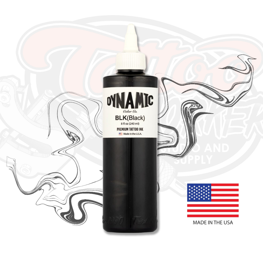 สีสัก DYNAMIC -BLK สูตรดำทั่วไป