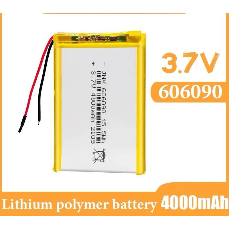 แบตเตอรี่ power bank 606090 แบตเตอรี่ 4000 mAh 3.7V