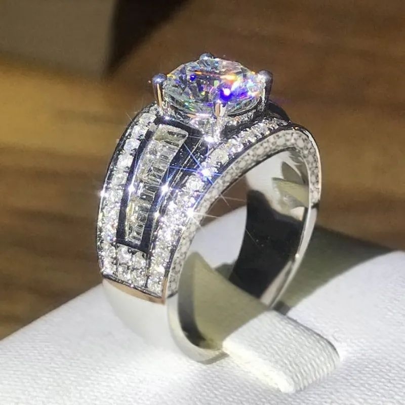 แหวนเพชรCz  💍 Size 9