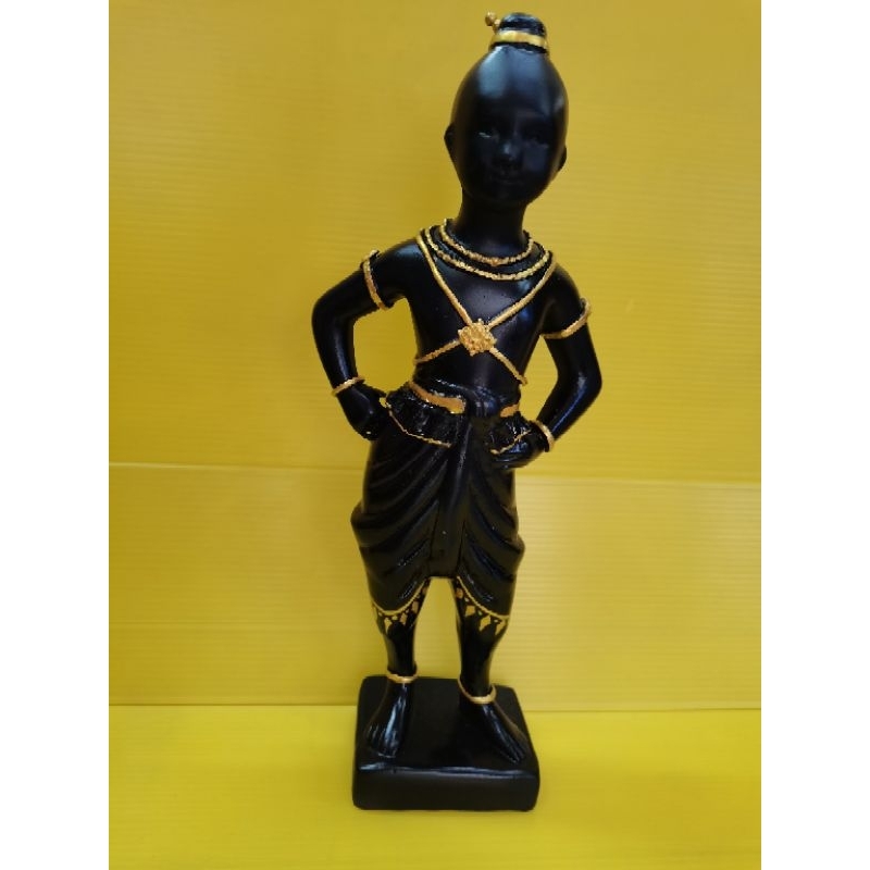 กุมารปูนผิวดำ รูปหุ่นเด็กโบราณ