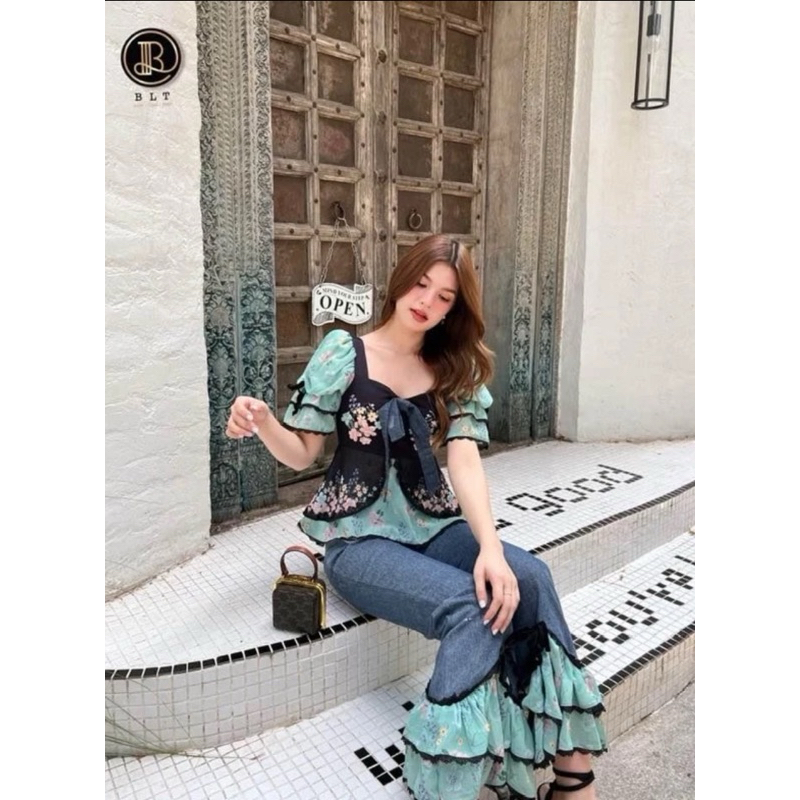 BLT BLAND เซ็ทกางเกงยีนส์ขายาว มือ1ป้ายห้อย