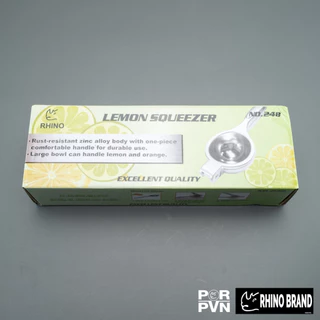 ที่บีบมะนาว Premium ไม่ขึ้นสนิม วัสดุ Zinc alloy ขั้นน้ำสุด มะนาวลูกเล็กก็ใช้ได้ by Rhino Brand 248
