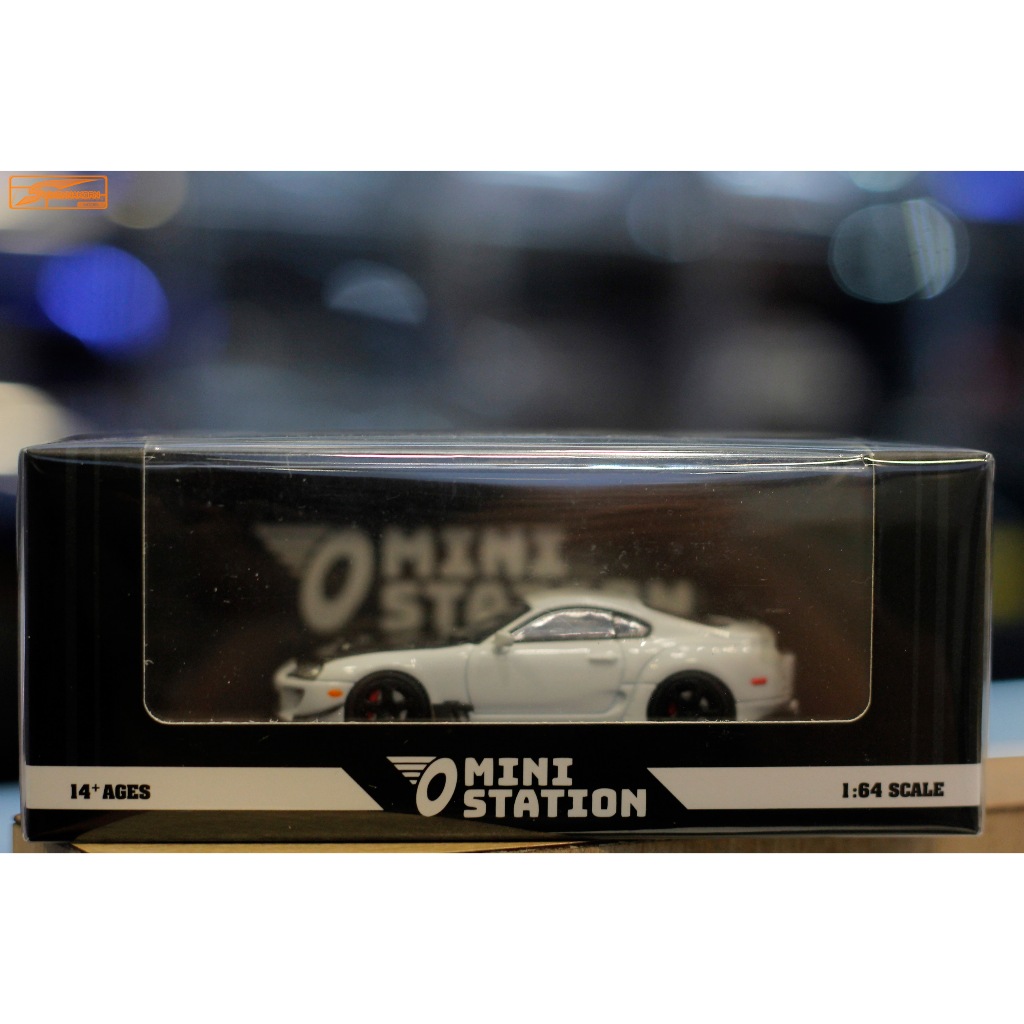 1:64 Toyota Supra (A80) White MINI STATION