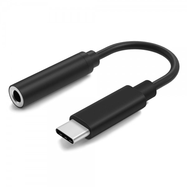 สายแปลงหูฟัง Adapter Headset Jack USB-C  to 3.5mm Headphone สายแปลงหูฟัง 3.5 ใช้กับ TypeC (JH-10)