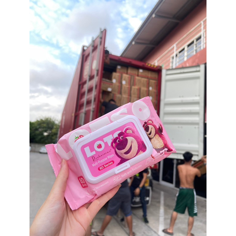 Baby Wipes 80แผ่น ทิชชู่เปียกเด็ก กระดาษทิชชู่เปียก เช็ดชู่เปียก ทิชชู่เปียกหอม แผ่นทำความสะอาด Wet Wipe ไม่มีแอลก - รูปที่ 4