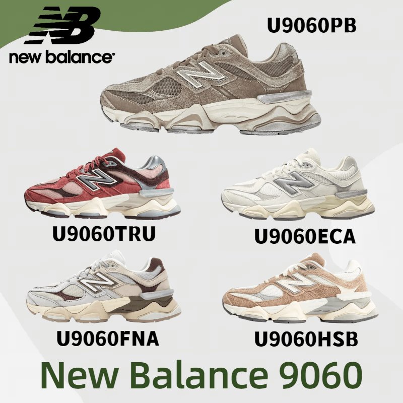 Sneakers New Balance 9060 U9060PB U9060TRU U9060ECA U9060FNA U9060HSB ของแท้100%