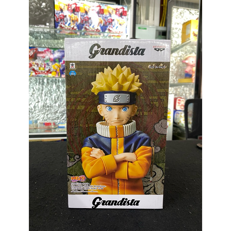 (พร้อมส่ง) NARUTO Banpresto Grandista Shinobi Relations figure "Uzumaki Naruto" Japan NEW