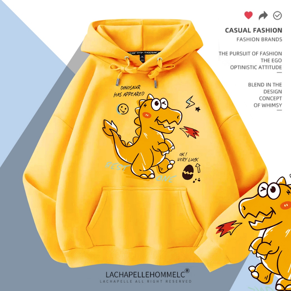 L534 เสื้อฮู้ดลายแฟชั่นสวยน่ารัก.เสื้อแขนยาว.มี7สีหลายไซส์(S-3XL)