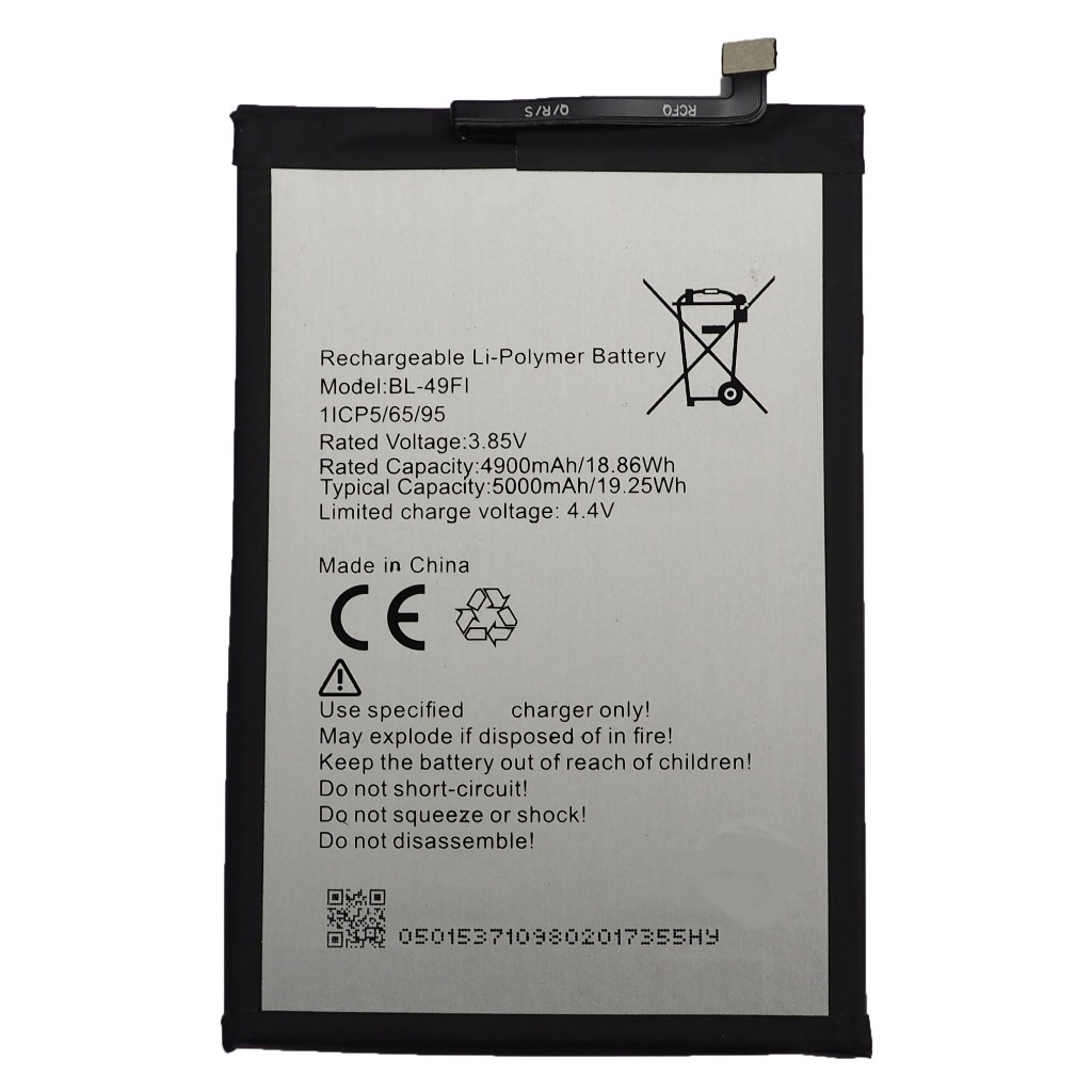 แบตเตอรี่ iTel Vision 3/Vision 2S (BL-49FI) รับประกัน 3 เดือน แบต iTel Vision 3/Vision 2S