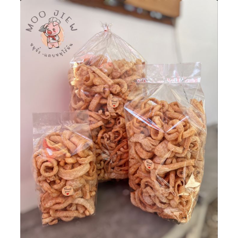 แคปหมูไร้มัน ขนาด1 กิโลกรัม, 500 กรัม,250 กรัม  อร่อย ทอดใหม่ทุกวัน