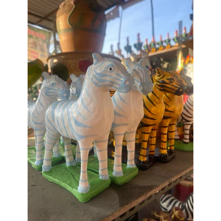 ม้าลาย ม้าลายแก้บน *ส่งด่วน‼️ ม้าลายไหว้ศาล #ศาลตายายเมืองทอง สวนเพื่อนเกษตร หน้าร้านนนทบุรี * ประกันแตกหัก