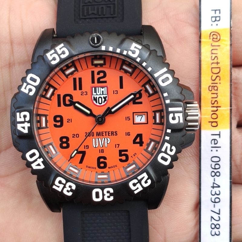 Luminox 3059 UVP Orange มือ2 สวยๆ