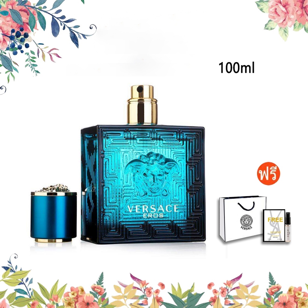 Versace Eros Aphrodisiac Men's Eau de Toilette 100ML น้ำหอมผู้ชายที่สดชื่นและติดทนนาน
