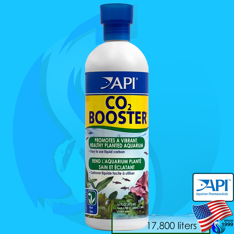 API Co2 Booster 473ml คาร์บอนน้ำ Co2 แบบน้ำที่ใช้ได้จริง ลดตะไคร่ คาร์บอนไดออกไซด์แบบน้ำ
