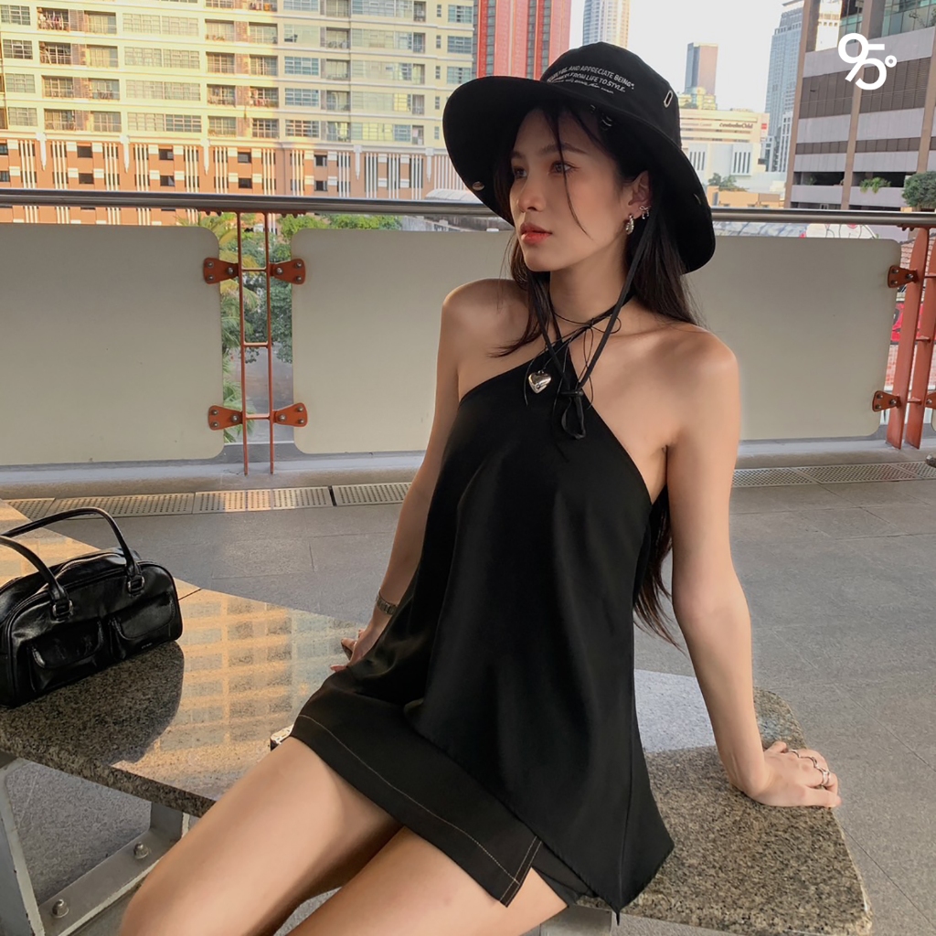 95lady • Tilly-002 เสื้อผูกคอห้อยหลัง