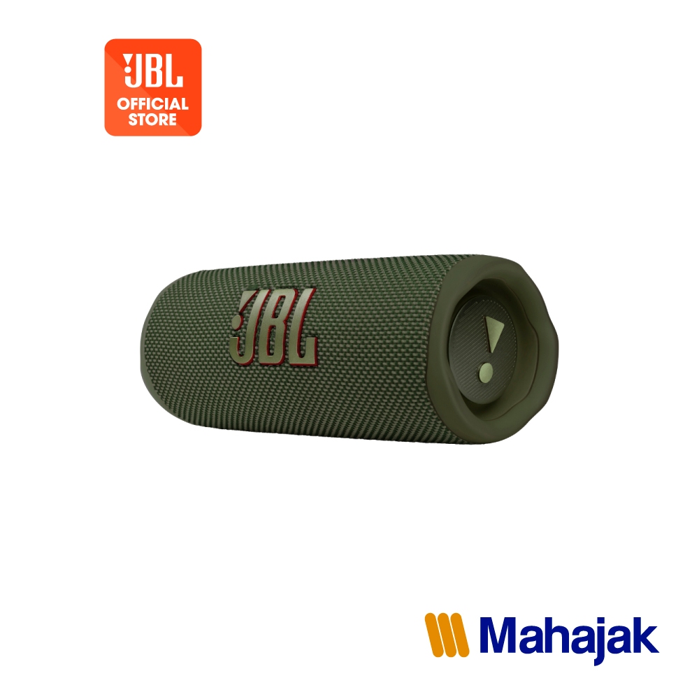 JBL Flip 6 ลำโพงบลูทูธแบบพกพาด้วยระบบเสียง 2 ทิศทาง กันน้ำระดับ IP67 ใช้งานนานสูงสุด 12 ชั่วโมง