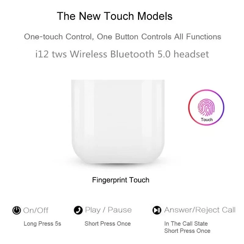 TWS หูฟัง Bluetooth ไร้สาย เสียงดี เชื่อมต่อทุกรุ่น thumbnail 3