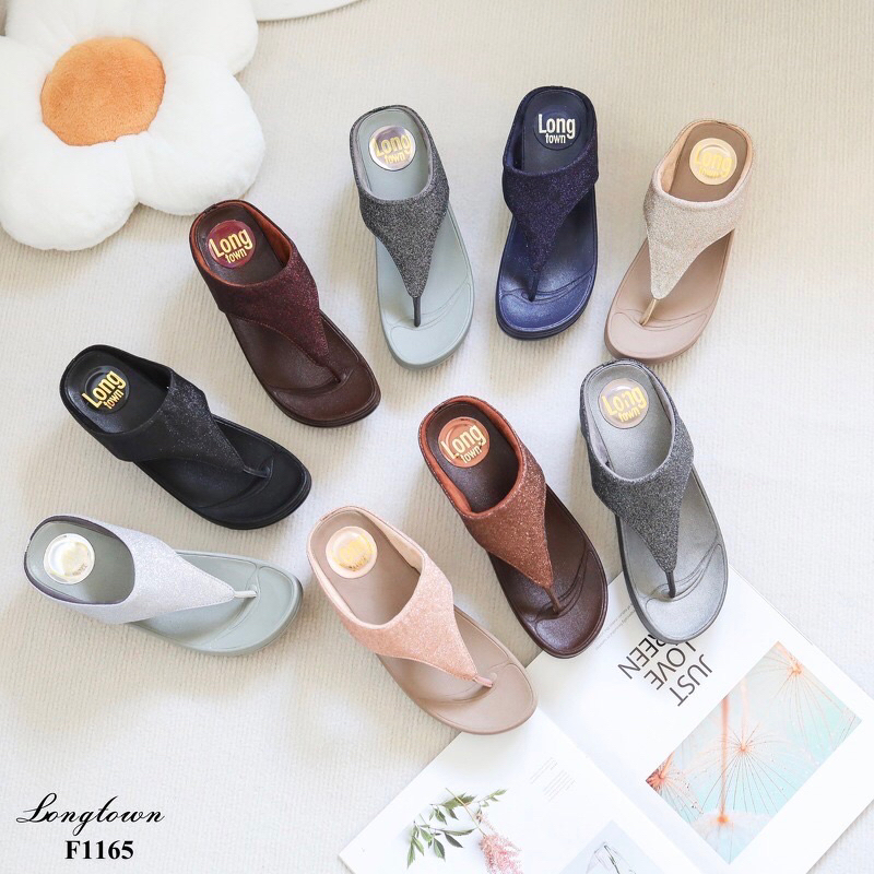 Stario Shoes ~F1165 รองเท้าสุขภาพผู้หญิง สูง2.5นิ้ว หน้าคีบ เท้าอวบ+1❗️