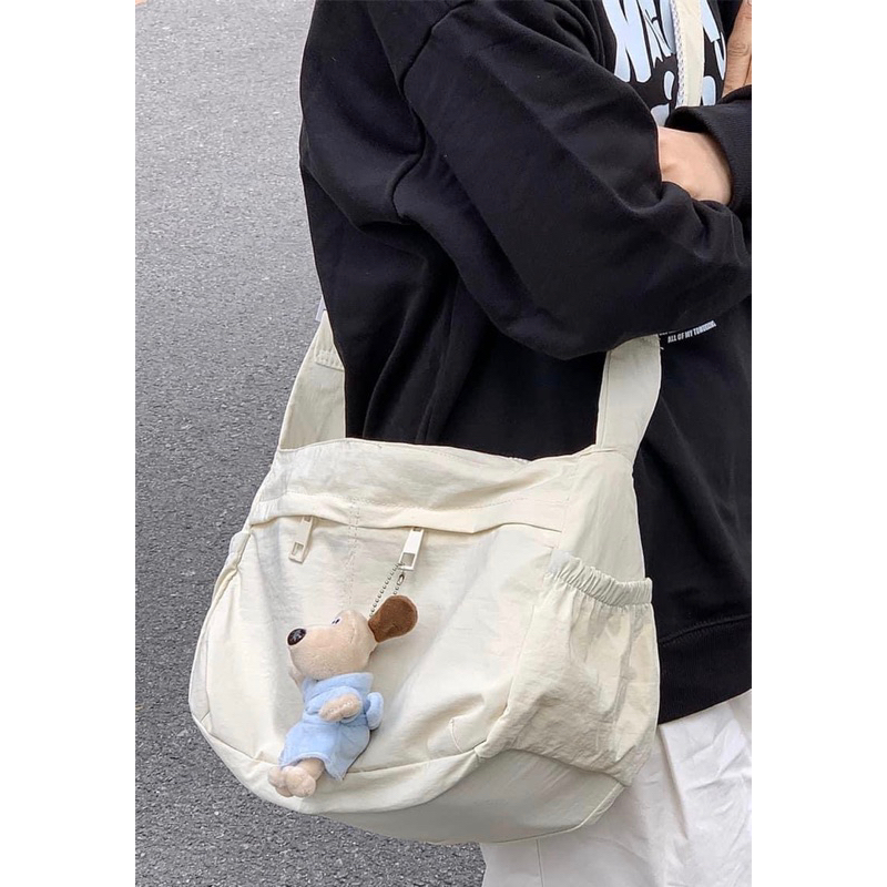 Coopershop | Puppy Bag #พร้อมส่ง กระเป๋าสะพายผ้าไนลอน🧁🐶