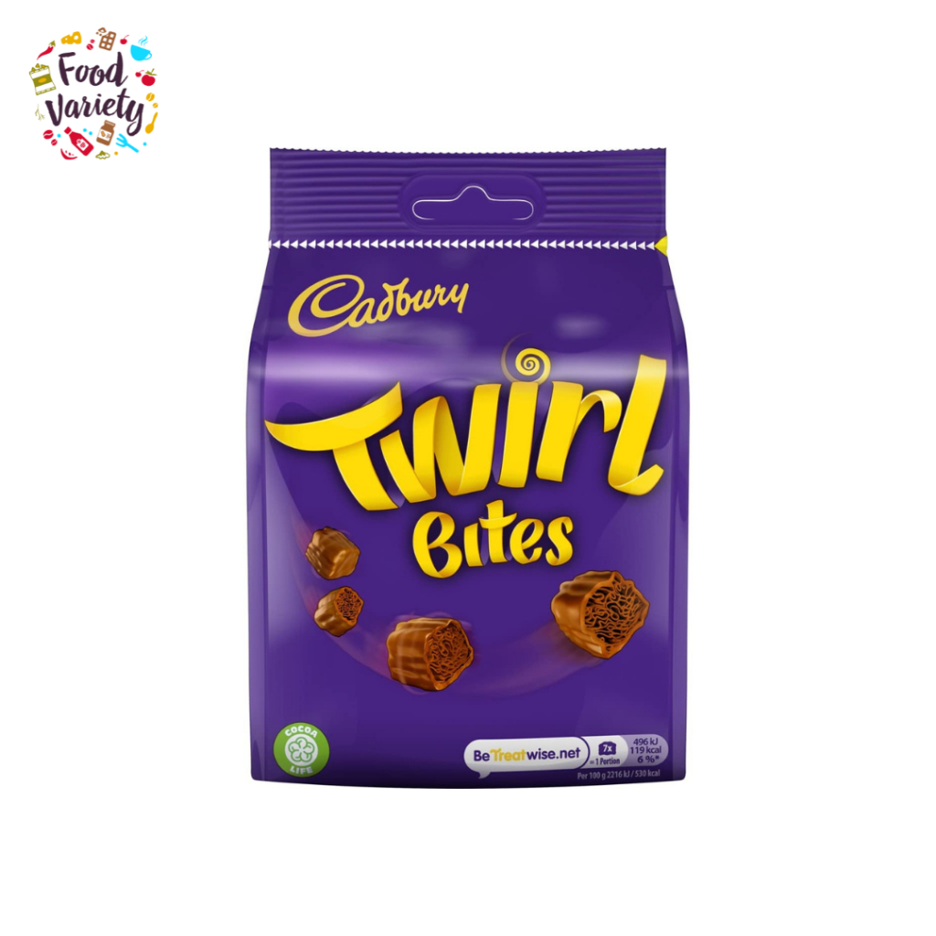 (Best Before 20Cct2026) Cadbury Twirl Bites Chocolate Bag 100g