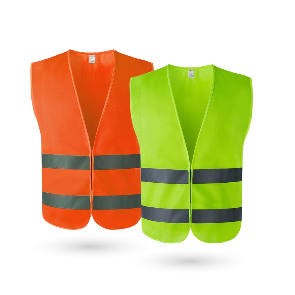 เสื้อเซฟตี้แถบสะท้อนแสง เสื้อกั๊กเซฟตี้ reflective vest เสื้อคนงาน สำหรับ ช่างซ่อมบำรุง ก่อสร้าง รปภ