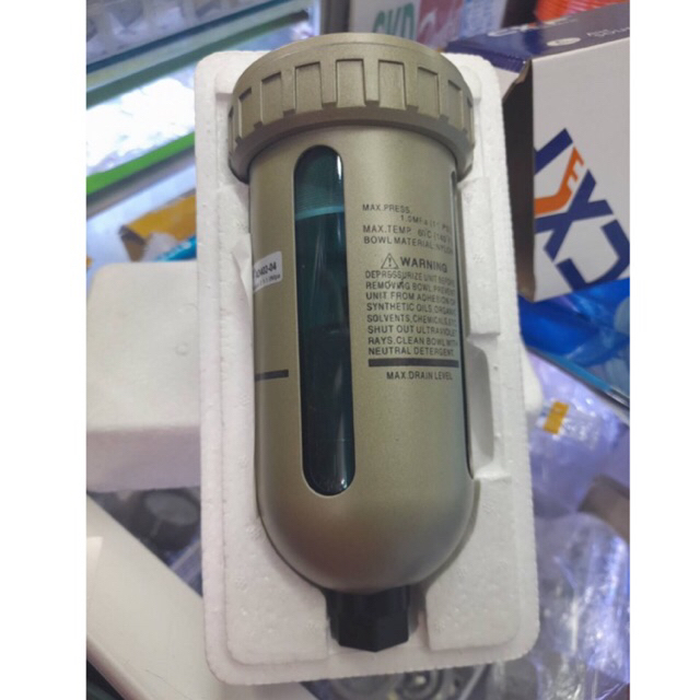 [ออกใบกำกับภาษีได้]AD402-04 Auto Drain ออโต้เดรนปั๊มลม ถังลม ติดใต้ถุงลม ขนาดข้อต่อ 1/2"