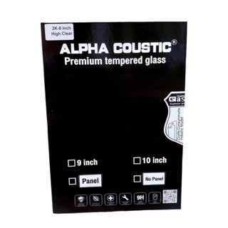 Alpha Coustic ฟิล์มกระจกกันรอย สำหรับติดจอแอนดรอยรถยนต์ รุ่น…