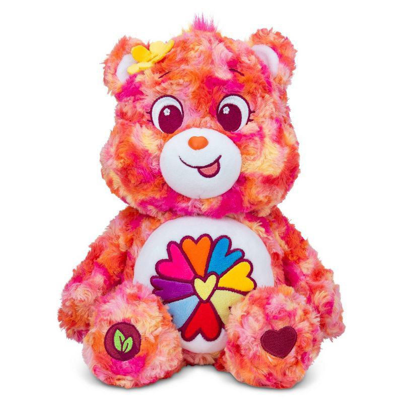 (ของแท้100%) Care Bears Flower Power Bear Plush Toy