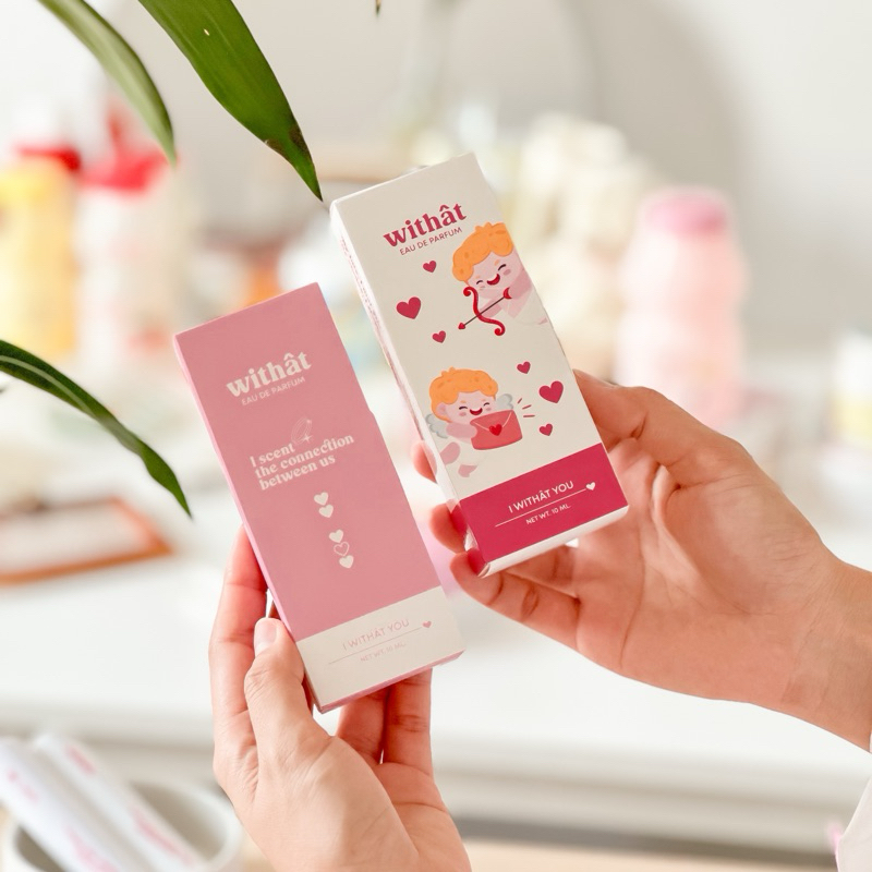 [LIVEเหลือ99.-ส่งฟรี]⭐️ 2ขวดแถมสติ๊กเกอร์ Withat น้ำหอมแฟนหลง 10 ml ครบกลิ่น หอมติดทน