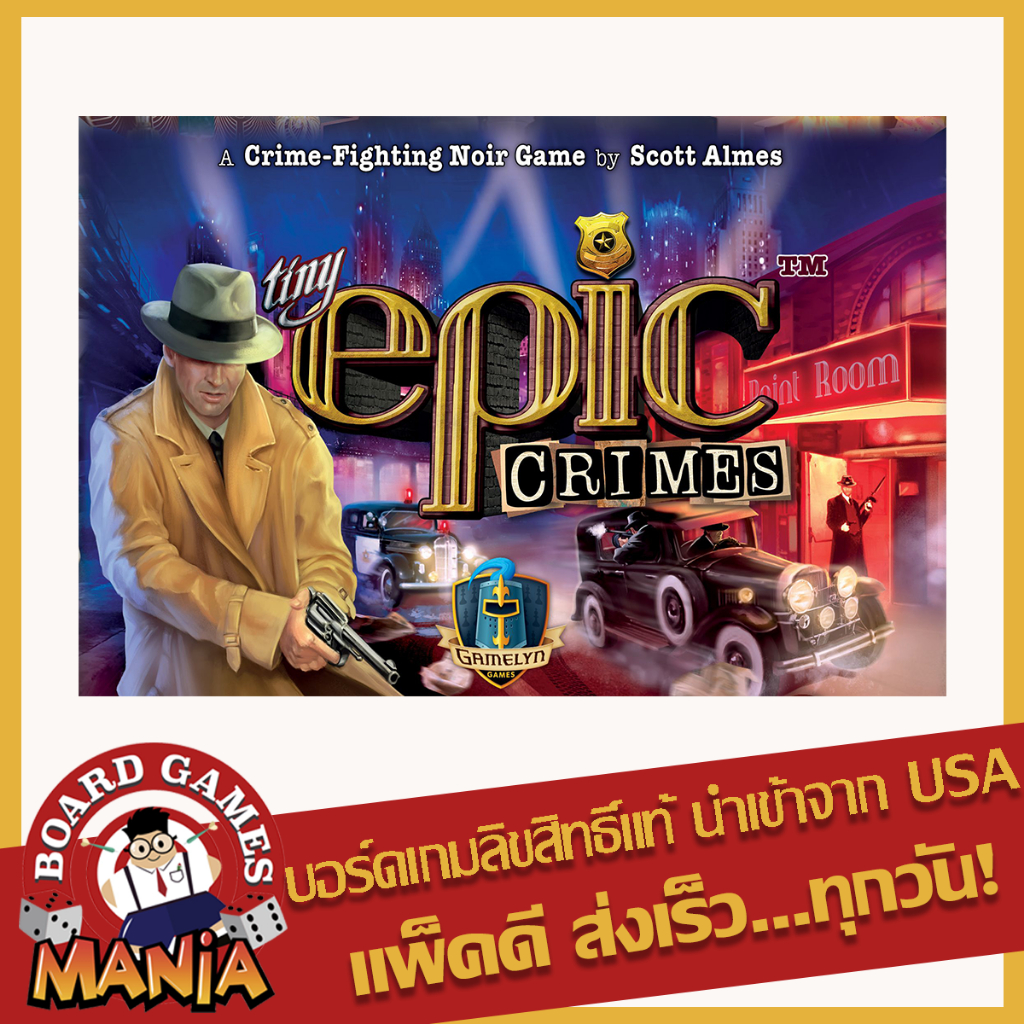 Tiny Epic Crimes Retail Version Board Game Mania