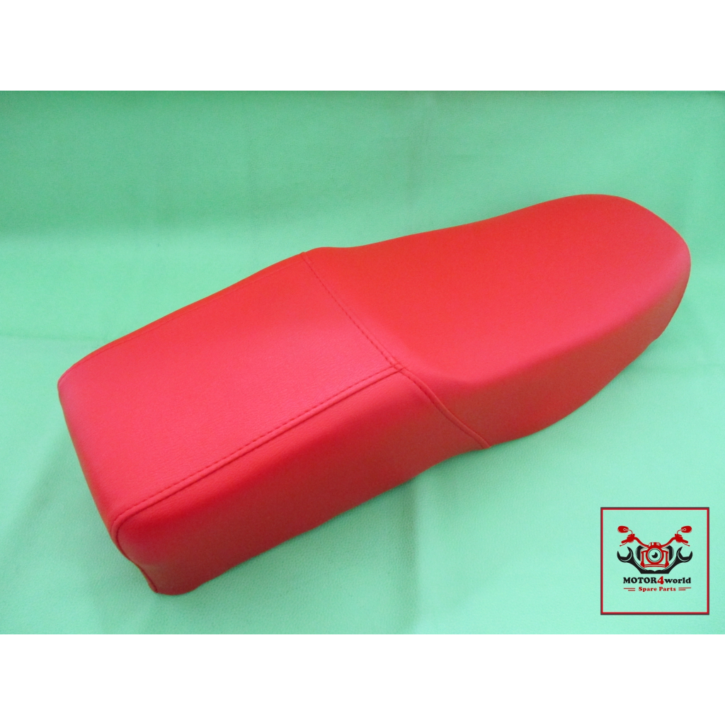 RED DOUBLE SEAT Fit For HONDA C95 C92 CA95 CA92 CA160  // เบาะ หนังพีวีซี สีแดง
