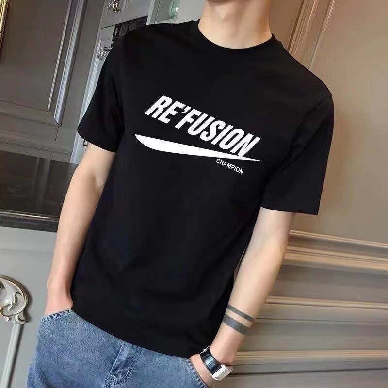 ⚡️ พร้อมส่ง⚡️เสื้อยืดคอกลมแฟชั่นแนวสตรีท เสื้อคู่ ใส่เป็นทีม ของเราที่มีให้เลือกมากมาย คุณภาพดี ใส่ง่าย ราคาไม่แพง