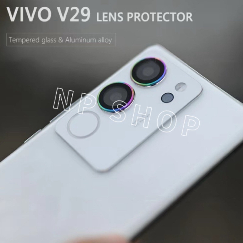 วงแหวน V29(5G)/V29E วีโว่ ฟิล์มกระจกแบบวงแหวนครอบเลนส์ กันรอยขีดข่วน ป้องกันการกระแทกปกป้องเลนส์มือถือ พร้อมส่ง