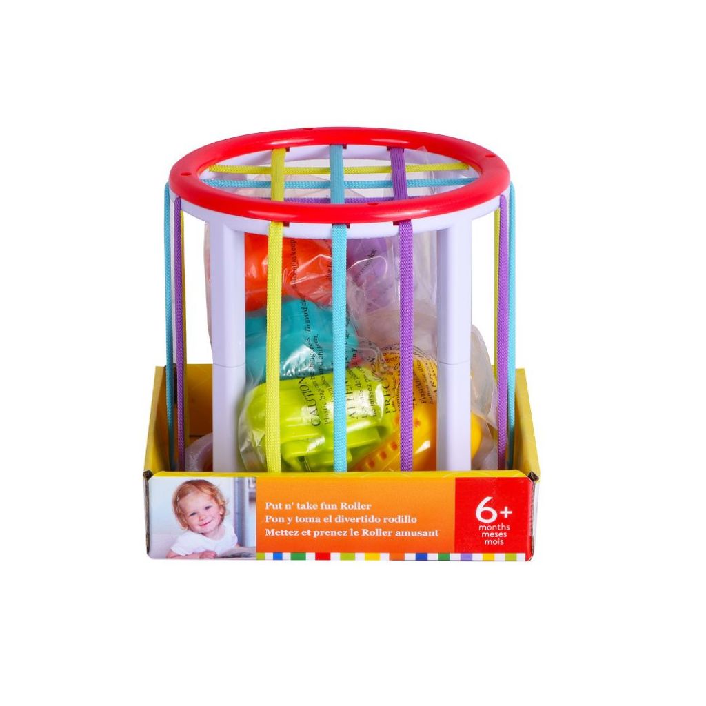 Wel-B x Infunbebe Put n’ take fun roller (เซ็ตรูปร่างหลากสี) - ของเล่น ของเล่นเด็กเล็ก ของเล่นเสริมพัฒนาการ