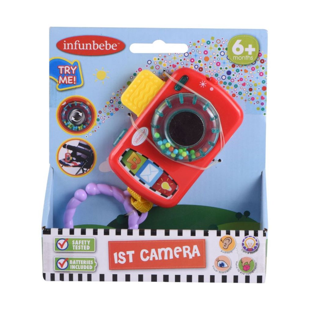 Wel-B x Infunbebe 1ST Camera (กล้องถ่ายรูปของเล่น) - ของเล่น ของเล่นเด็ก กล้องถ่ายรูป กล้องจำลอง