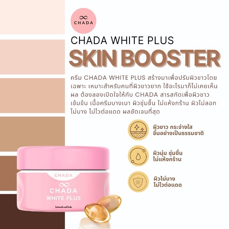 มาแล้วแม๊!!!! ครีมchada เปิดตลาดใหม่บน shopee ครีมทาผิวขาว ครีมผิวขาว ใส ครีมที่บอกต่อกันมากที่สุด