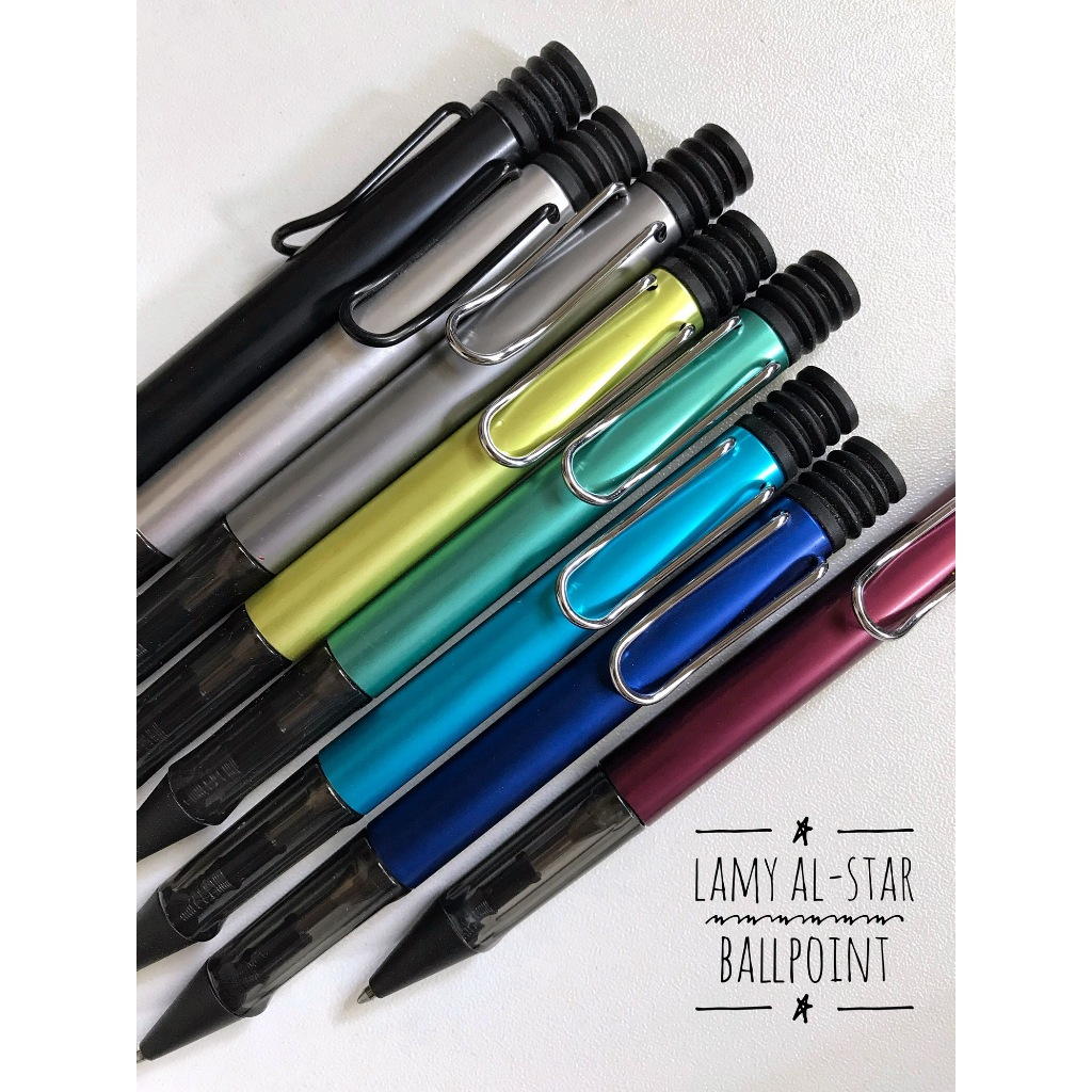 **พร้อมส่งค่ะ**Lamy Al-Star Ballpoint (charged green, blue green , ocean , black , graphit)