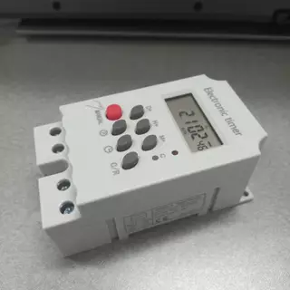 KG316T-II 12VDC/12VAC ไทม์เมอร์ นาฬิกาตั้งเวลารายสัปดาห์ 20 โปรแกรม Time Switch แบตในตัว ทามเมอร์