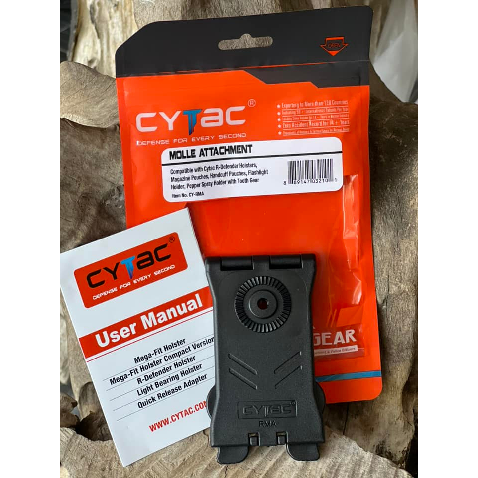 Adapter molle สำหรับติดซองเข้าเสื้อปลอกเกsาะ